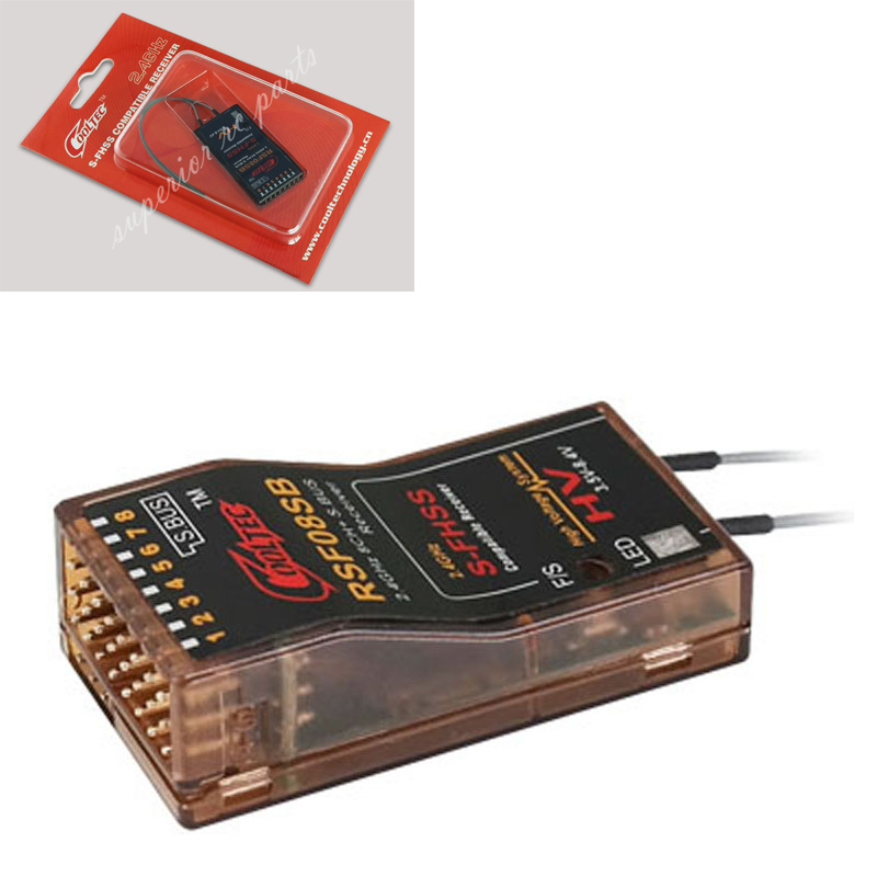 Rc Helicopter Gyro - RSF08SB 8CH Futaba S-FHSS S.BUS Receiver
