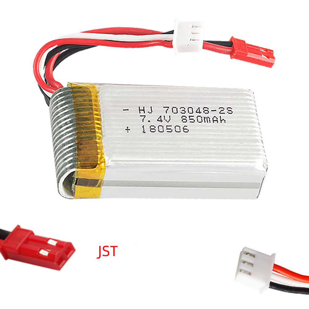 1-5pcs  2s 7.4V 850mAh 703048  - Rc Helicopter Battery 评论和价格