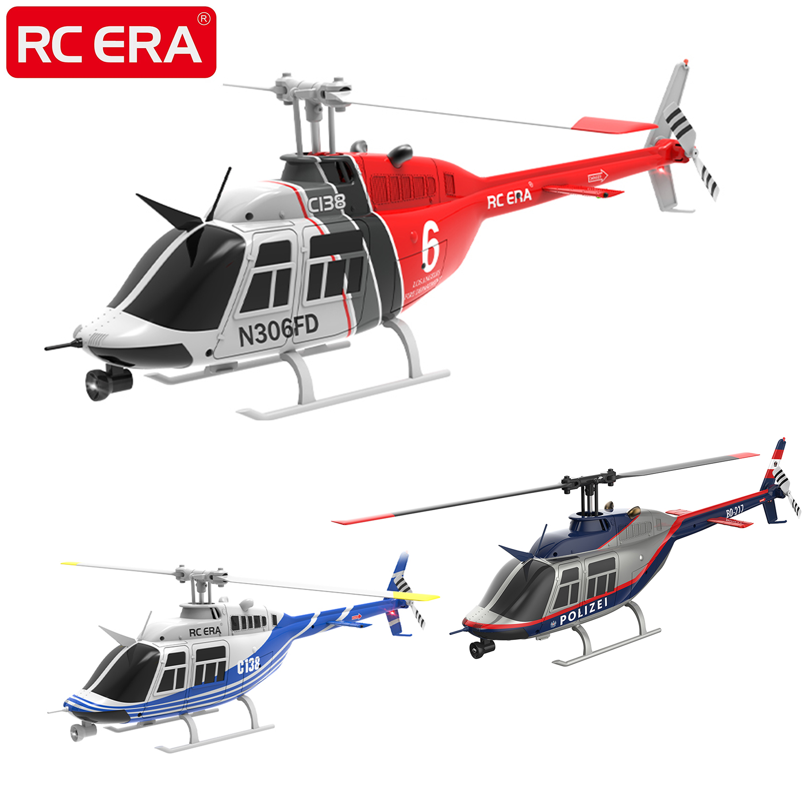 RC ERA C138 BELL 206 Jet Range - Rc Helicopter Large 评论和价格