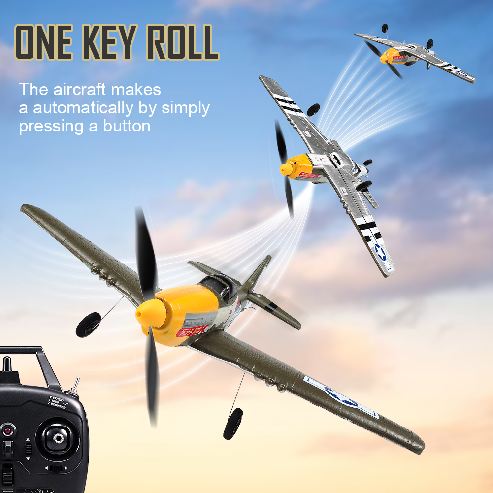 RC Plane P51 Mustang 2.4G Radi - Rc Helicopter Large 评论和价格