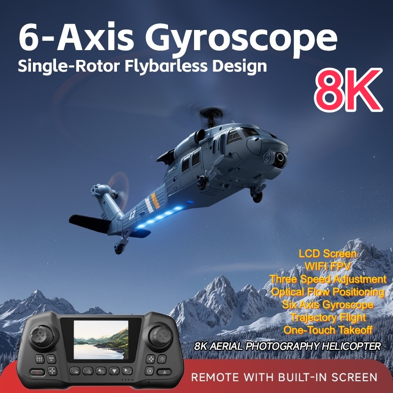 Single-Rotor Flybarless Design - Rc Helicopter Single Rotor 评论和价格