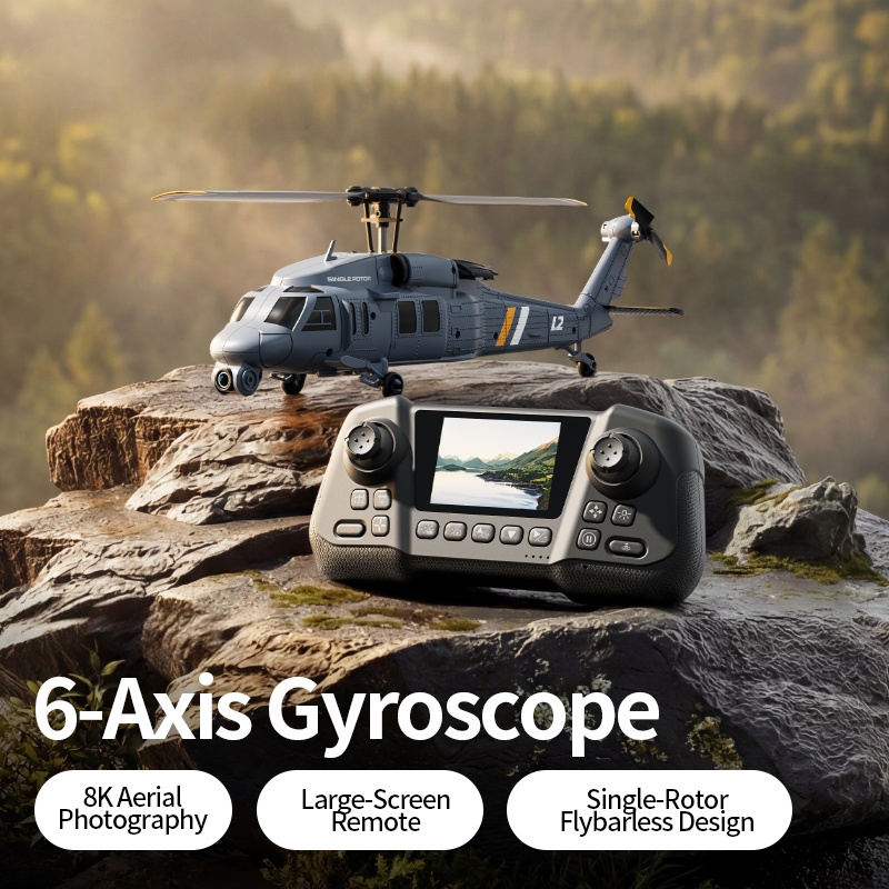 Single-Rotor Flybarless Design - Rc Helicopter Single Rotor 评论和价格