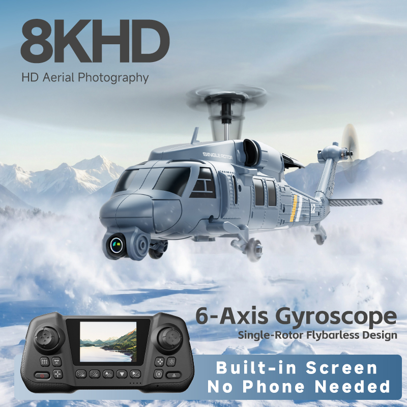 Single-Rotor Flybarless Design - Rc Helicopter Single Rotor 评论和价格