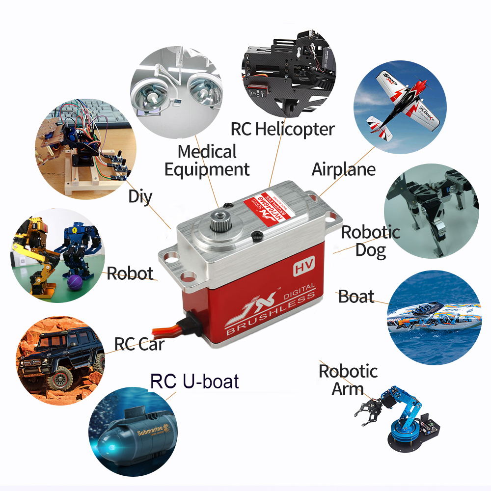 JX Servo BLS-HV7032/7046MG Bru - Rc Helicopter Large 评论和价格