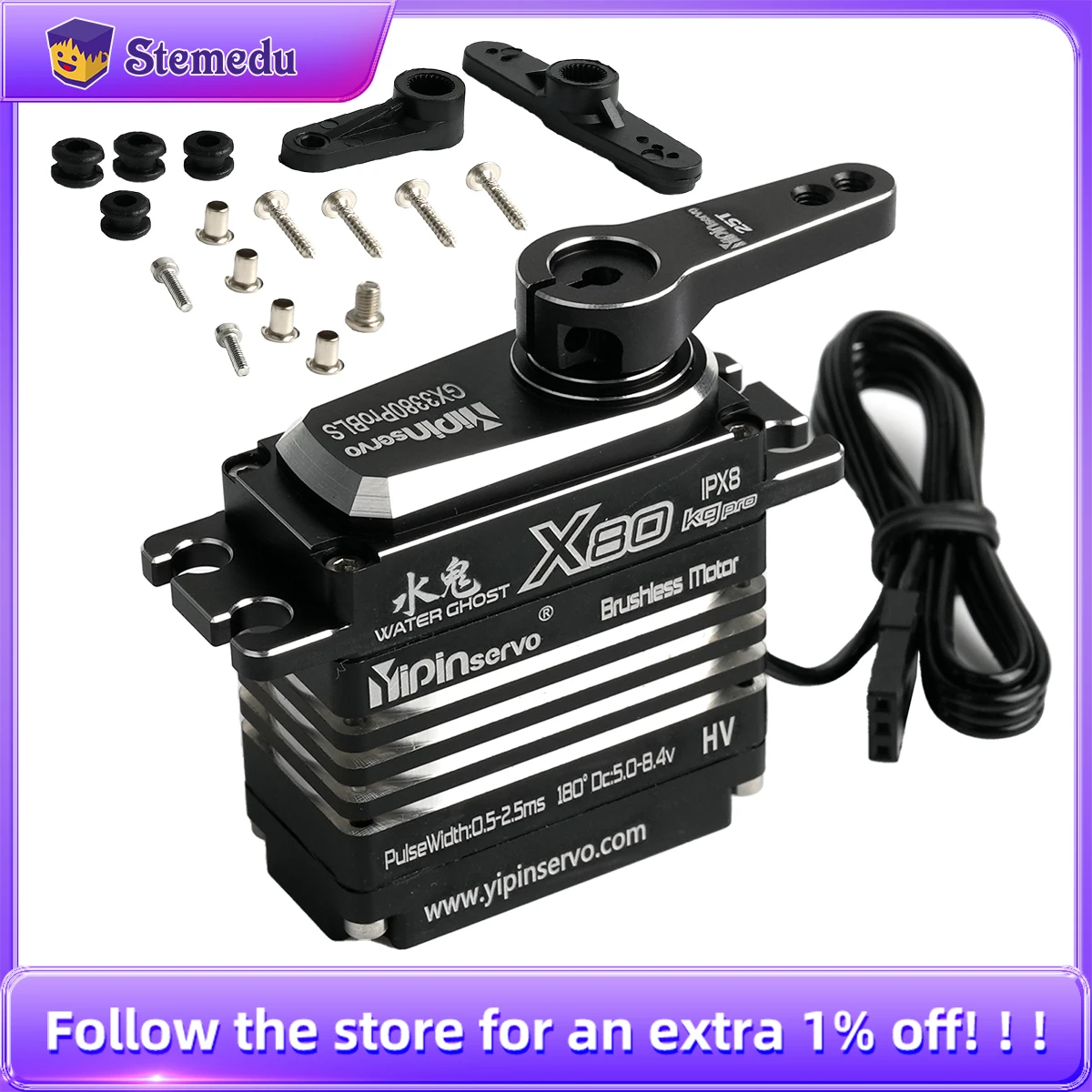 80KG Digital Servo Motor All M - Rc Helicopter Servo 评论和价格