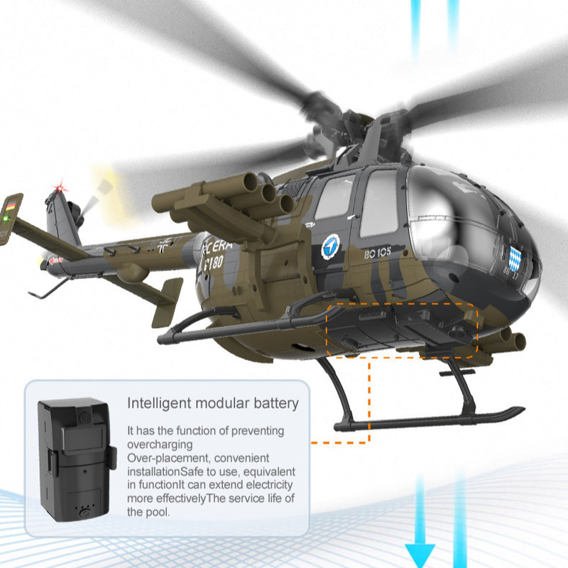 Rcera Rc Helicopter Bo105 C180 - Rc Helicopter Single Rotor 评论和价格