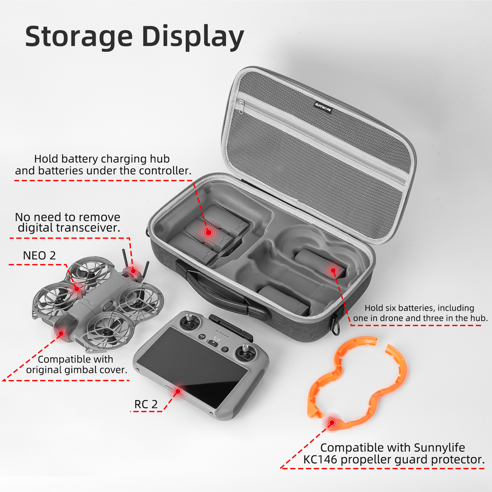 Portable Carrying Case For DJI - Rc Helicopter Bag 评论和价格