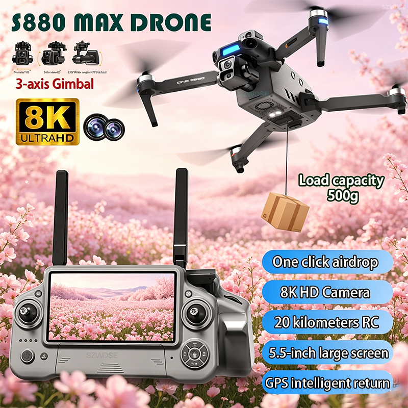2026 New 8K Dual Camera Drone  - Rc Helicopter Charger 评论和价格