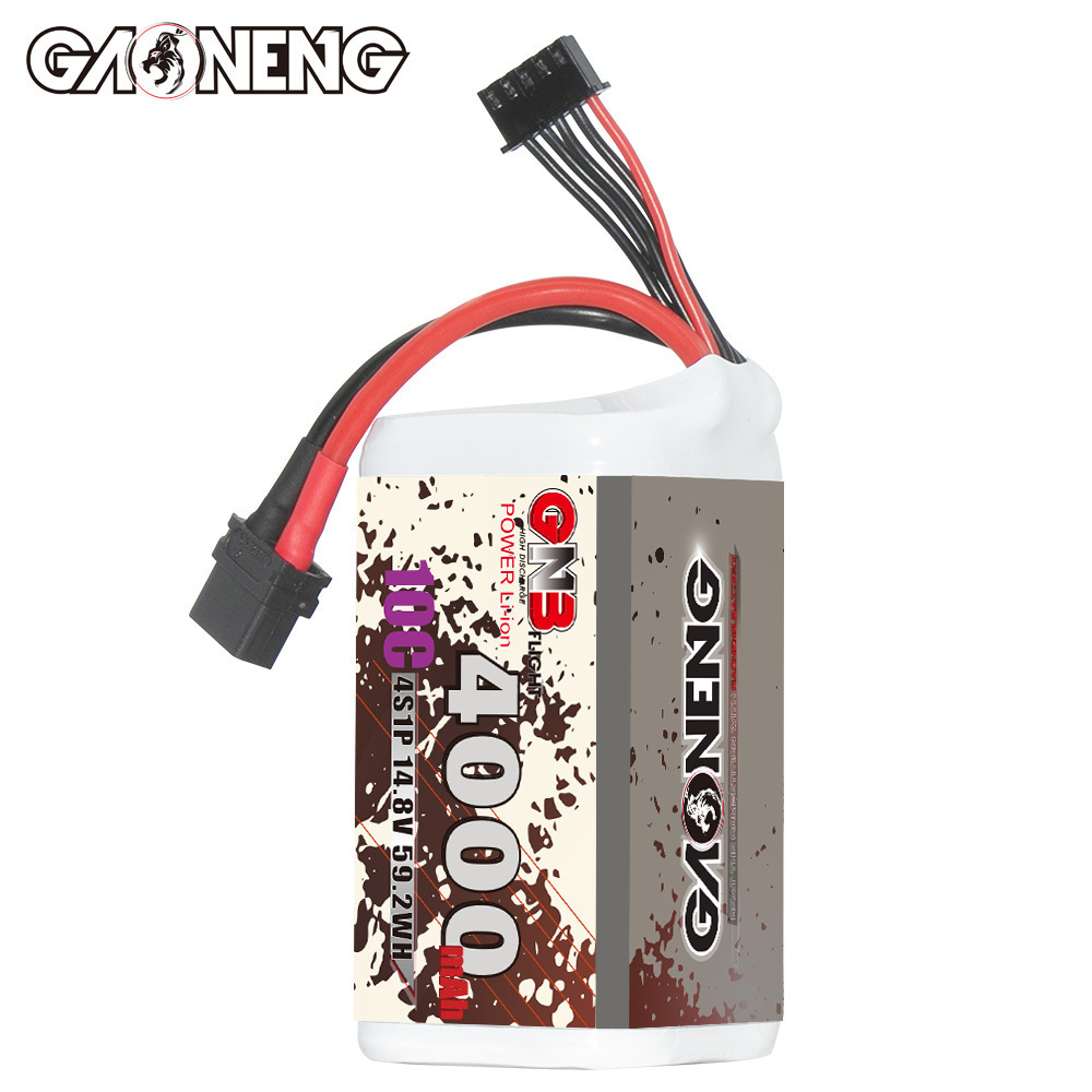 GNB 4000mAh 4S 14.8V 10C 20C W - Rc Helicopter Parts 评论和价格