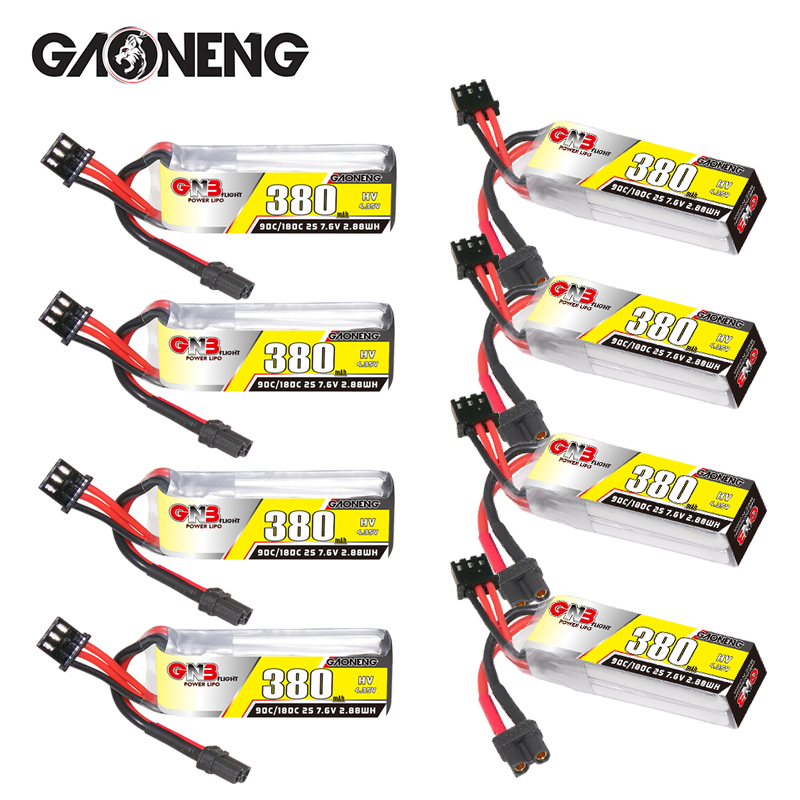 GNB 2S 7.6V 380mAh 90C/180C Li - Rc Helicopter Parts 评论和价格