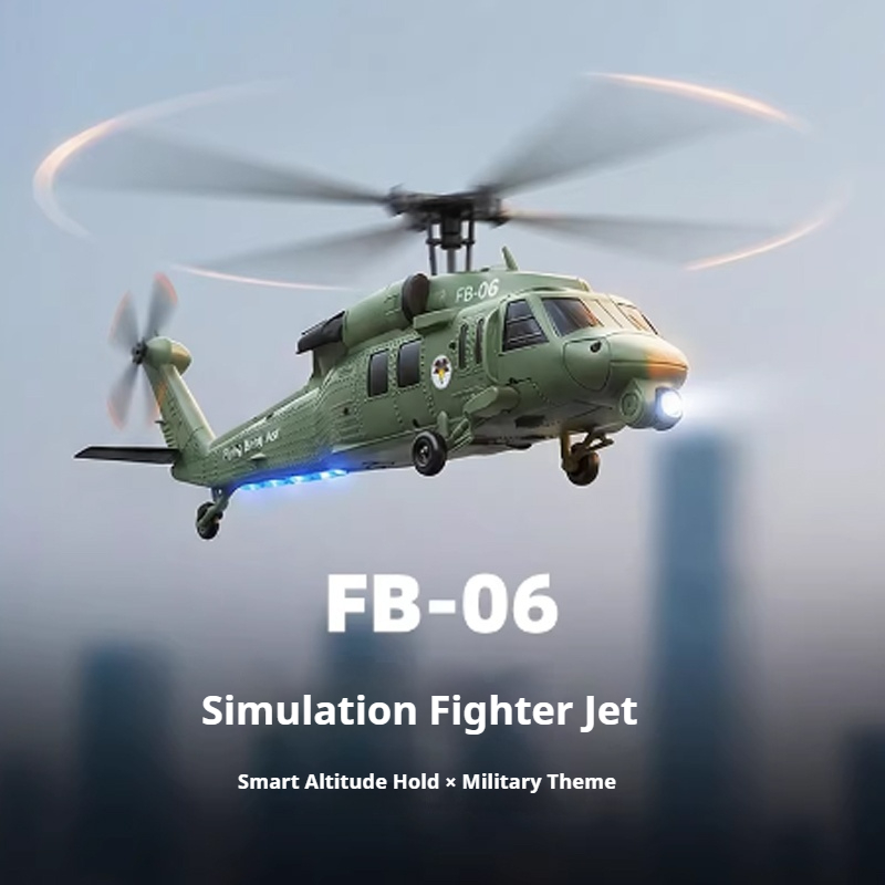 FB-06 Black Hawk Remote Contro - Rc Helicopter Gyro 评论和价格
