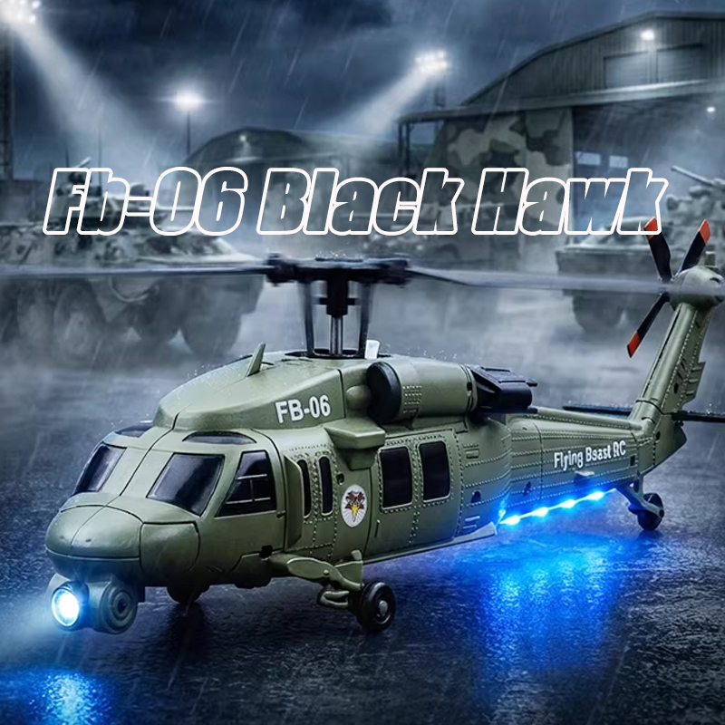 FB-06 Black Hawk Remote Contro - Rc Helicopter Gyro 评论和价格