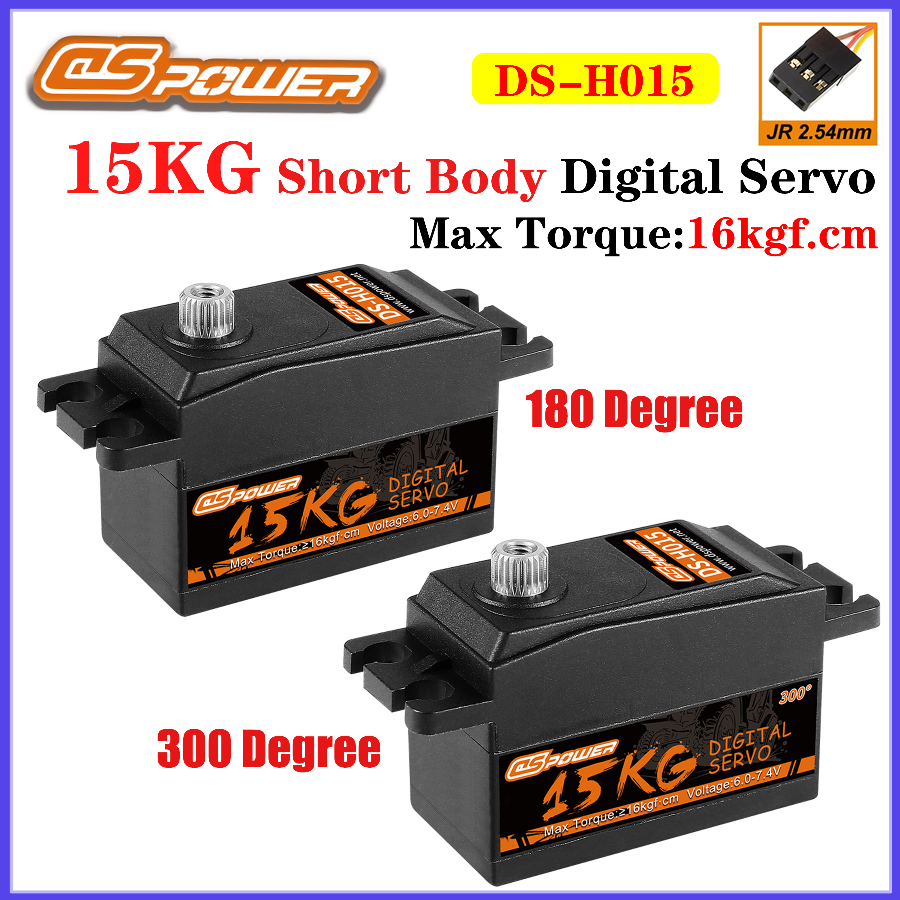 DSpower 15KG High Troque Metal - Rc Helicopter Motor 评论和价格