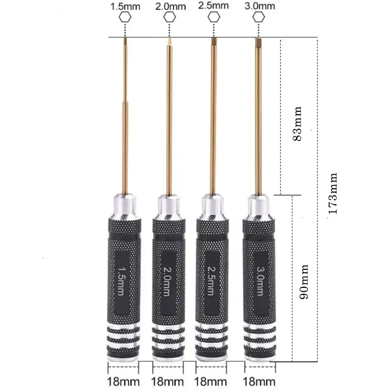 0.9/1.27/ 1.3/ 1.5/ 2.0/ 2.5/  - Rc Helicopter Tool Kit 评论和价格