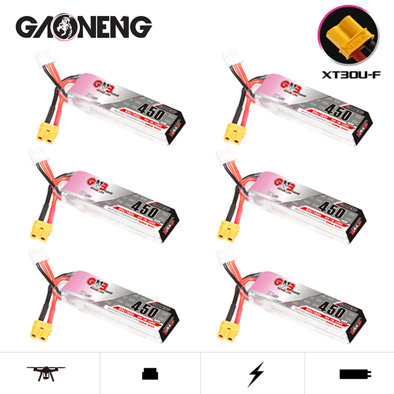 GNB LiPo Battery HV 2S 7.6V 45 - Rc Helicopter Battery 评论和价格