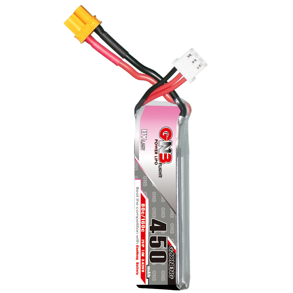 GNB LiPo Battery HV 2S 7.6V 45 - Rc Helicopter Battery 评论和价格