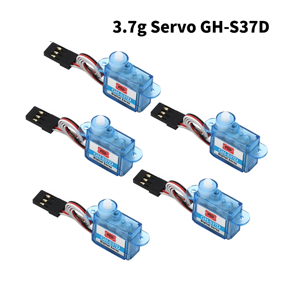5/10Pcs 3.7g Digital Servo Min - Rc Helicopter Parts 评论和价格