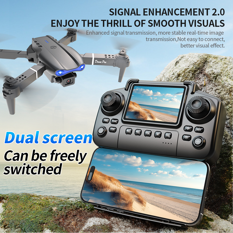 E99 PRO Drone Screen Control A - Rc Helicopter Case 评论和价格